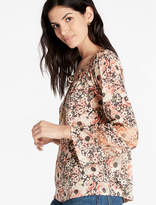 Thumbnail for your product : Lucky Brand FLORAL WOVEN MIX PEASANT