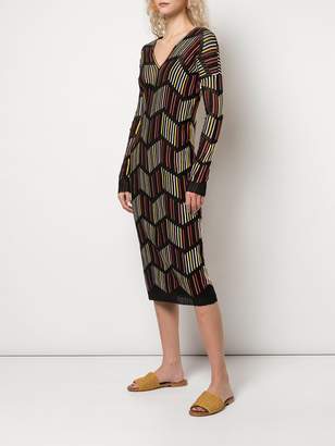 M Missoni geometric sweater dress