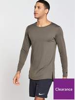 Thumbnail for your product : Nike Fitted Utility Long Sleeve Training Top