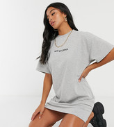 Thumbnail for your product : New Girl Order Petite logo t shirt dress