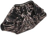 Thumbnail for your product : Alexander McQueen Jewelled Print De Manta Clutch