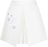 Thumbnail for your product : Shanghai Tang Sequin-Embellished Wrap Skirt