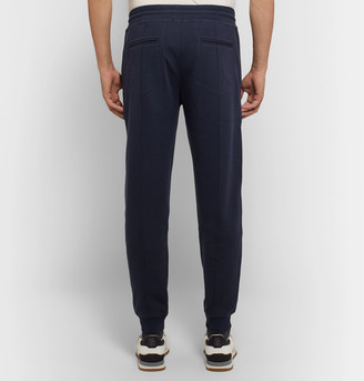 Brunello Cucinelli Slim-Fit Tapered Cotton-Blend Jersey Sweatpants