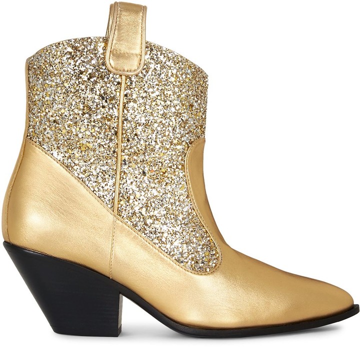 Giuseppe Zanotti Gold Heels | Shop the world's largest collection of  fashion | ShopStyle