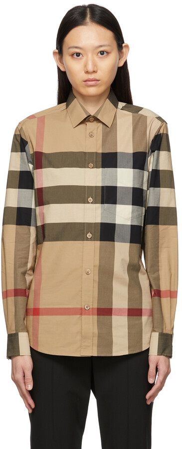 Burberry Poplin | Shop The Largest Collection | ShopStyle