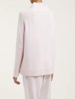 Thumbnail for your product : Allude High Neck Cashmere Sweater - Womens - Light Pink