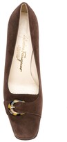 Thumbnail for your product : Ferragamo Pre-Owned Tortoiseshell Buckle Pumps