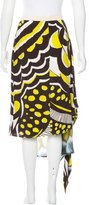 Thumbnail for your product : Chris Benz Asymmetrical Silk Skirt