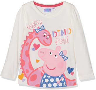 Peppa Pig Girl's Peppa Dino Friend T-Shirt