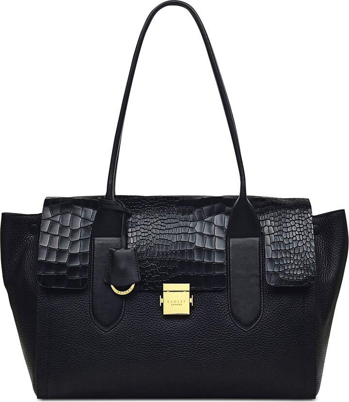 Radley London Leather Large Flapover Shoulder Bag ShopStyle