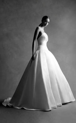 Brandon Maxwell Bridal M'O Exclusive: Strapless Bustier Ball Gown