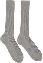 Thumbnail for your product : Tom Ford Grey Rib Socks