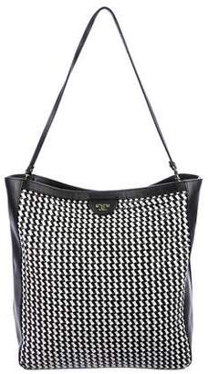 Tory Burch Woven Leather Tote