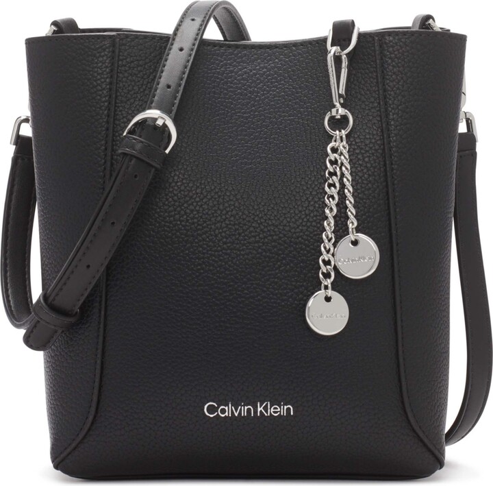 Calvin Klein Black Bucket Handbags | ShopStyle