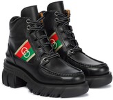 Thumbnail for your product : Gucci Leather ankle boots