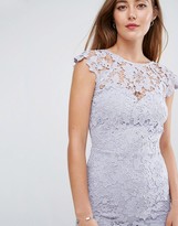 Thumbnail for your product : Paper Dolls Tall Mini Lace Dress with Scalloped Back