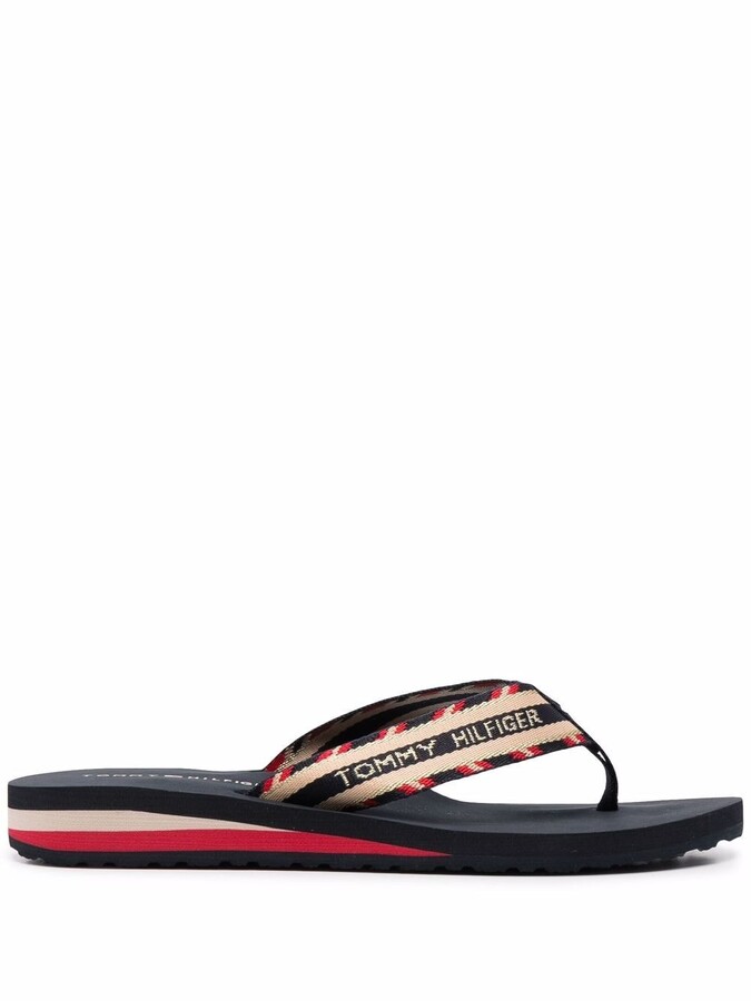 women's slides tommy hilfiger