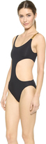 Thumbnail for your product : Moschino Cutout One Piece Swimsuit