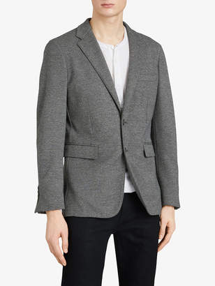 Burberry Soho Fit Cotton Wool Jersey Tailored Jacket