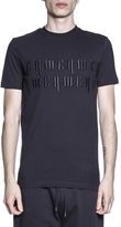 Thumbnail for your product : McQ Gothic Logo Emboidery Coton T-shirt