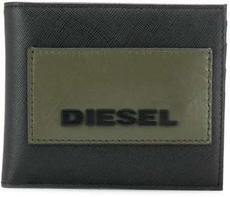 Diesel Logo Foldover Wallet