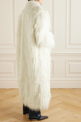 The Frankie Shop - Nicole Faux Fur Coat - Off-white