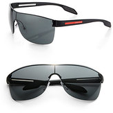 Thumbnail for your product : Prada Linea Rossa Metal Wrap Sunglasses