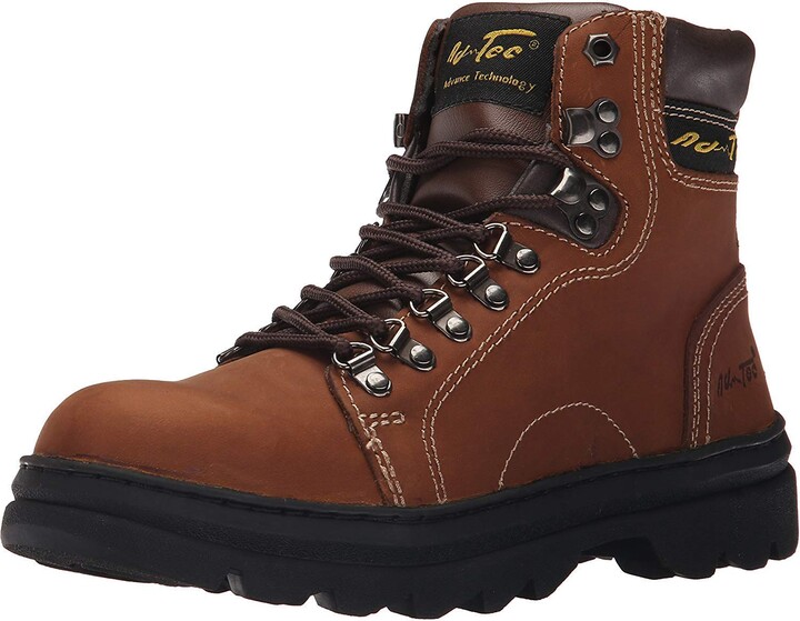 AdTec Ad Tec mens 6" Work Hiker Slip Resistent Ankle Boot