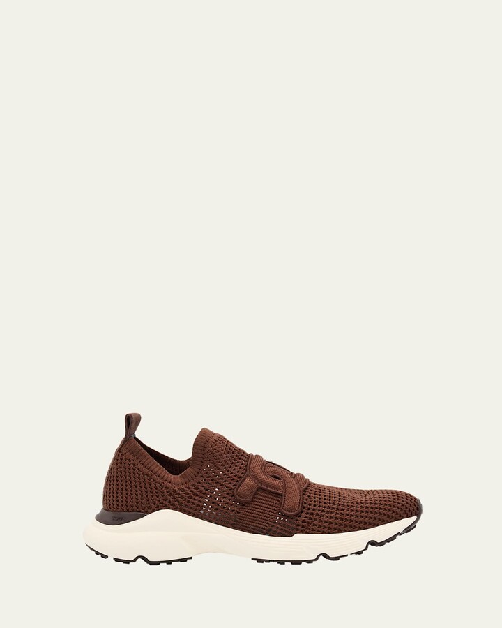 Tod's Sports Knit Chain Sock Sneakers