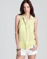 Thumbnail for your product : Bella Dahl Top - Sofia Twill