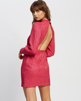 Thumbnail for your product : Glamorous Women's Pink Mini Dresses - Long Sleeve Mini Dress - Size 12 at The Iconic