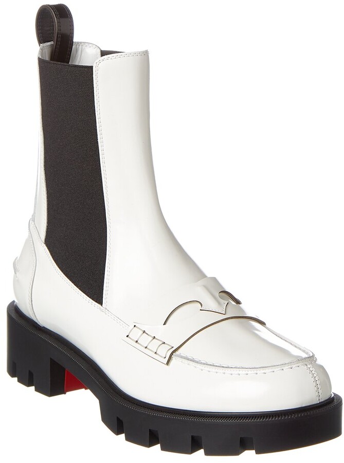 Christian Louboutin Women's White Boots | ShopStyle