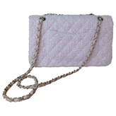 Thumbnail for your product : Chanel Light pink tweed medium flap bag