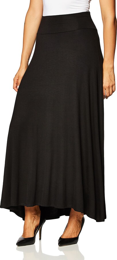 Amy Byer Women's Soft Knit Maxi Skirt (Petite and Standard Sizes) -  ShopStyle