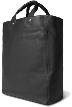 Dries Van Noten Full-Grain Leather Tote Bag