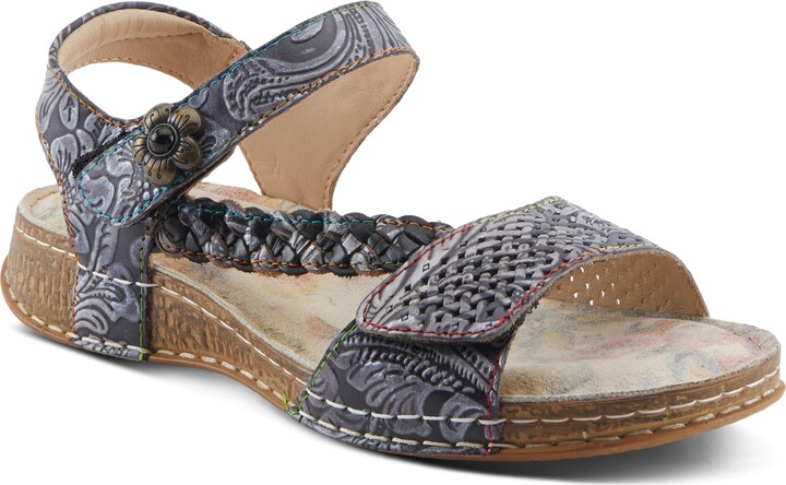 Spring Step L'Artiste L'Artiste by Spring Step Women's Popular Black Multi EU 38 (US Women's 7.5-8)) Medium