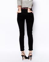 Thumbnail for your product : ASOS TALL High Waist Pant In Cotton Twill
