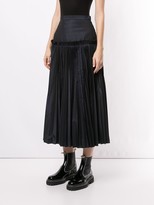 Thumbnail for your product : Enfold High Waisted Pleated Skirt