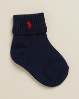 Thumbnail for your product : Polo Ralph Lauren Boy's Navy Crew Socks - Basic Single Cotton Crew Socks - Babies - Size 0-6 months at The Iconic