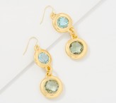 Thumbnail for your product : Oro Nuovo Multi-Gemstone Dangle Earrings, 14K Gold Over Resin