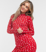 Thumbnail for your product : Wednesday's Girl long sleeve mini dress in ditsy floral