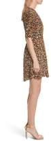 Thumbnail for your product : Diane von Furstenberg New Savilla Leopard Print Silk Wrap Dress