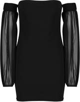 Thumbnail for your product : boohoo Off The Shoulder Bodycon Mini Dress
