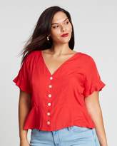 Thumbnail for your product : Brodie ICONIC EXCLUSIVE Button Front Blouse