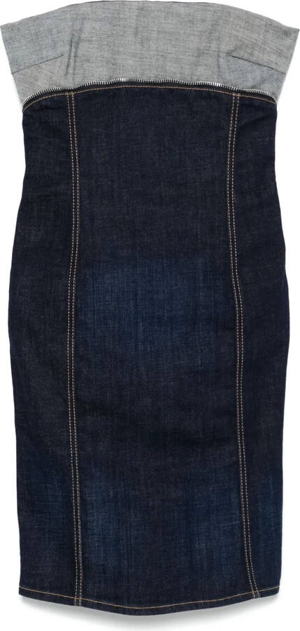 DSQUARED2 Upside Denim Mini Dress