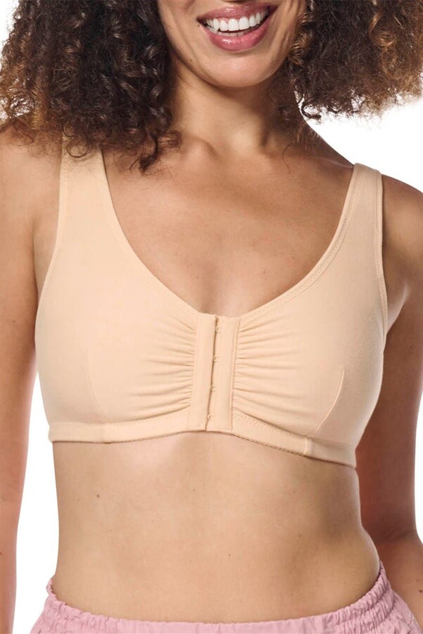 Amoena Fleur Wire-Free Front Closure Bra