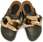 Thumbnail for your product : J.W.Anderson Khaki Curb Chain Loafers