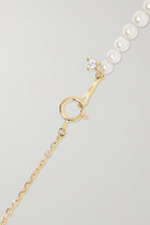Thumbnail for your product : Mizuki 14-karat Gold, Pearl And Diamond Bracelet - one size