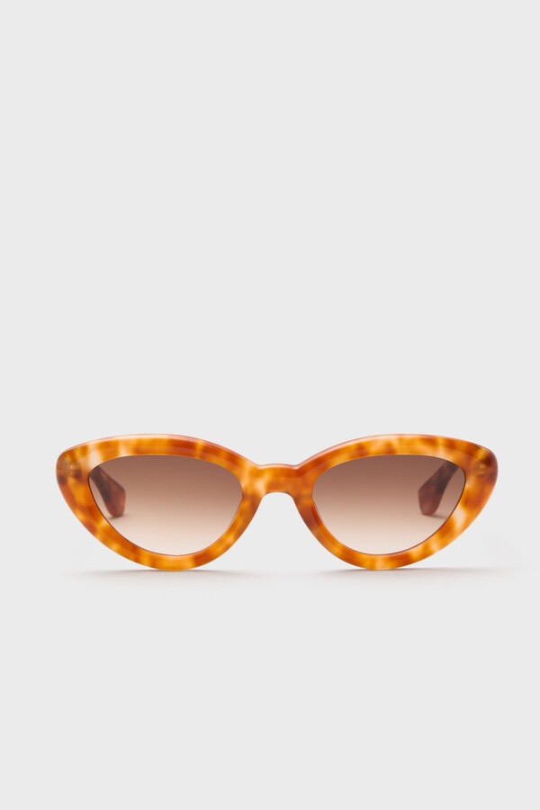 KREWE du optic Blonde Amaro Sasha Sunglasses