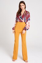 Thumbnail for your product : Girls On Film Bisous Scarf-Print Satin Bodysuit
